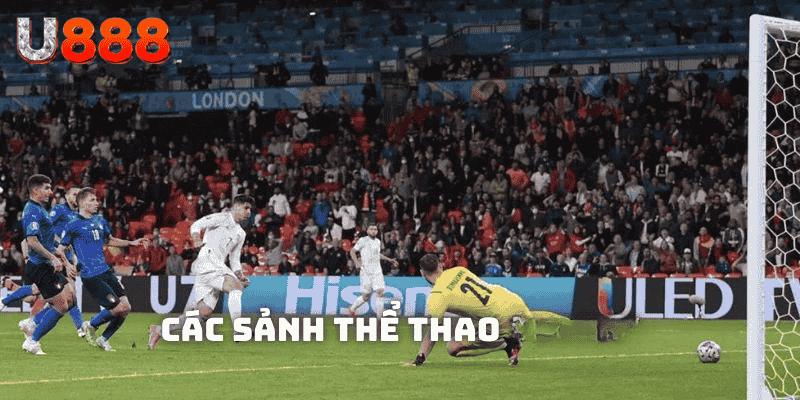 Các sảnh thể thao U888