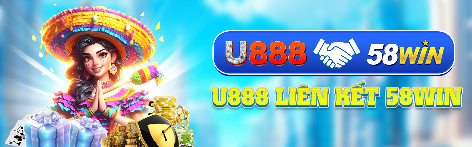 Hợp tác U888 VÀ 58WIN